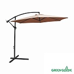 Уличный зонт Green Glade 6003 (диаметр 3 м) светло-коричневый 6 спиц